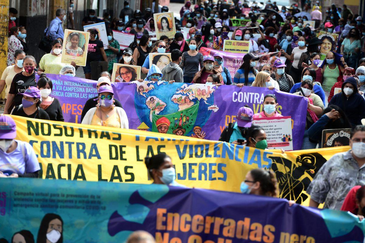 Protesta en Honduras contra endurecimiento a prohibición del aborto