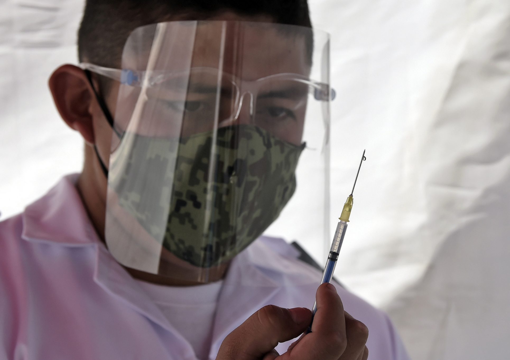 México cumple más del 20% de su primera fase de vacunación contra el covid-19