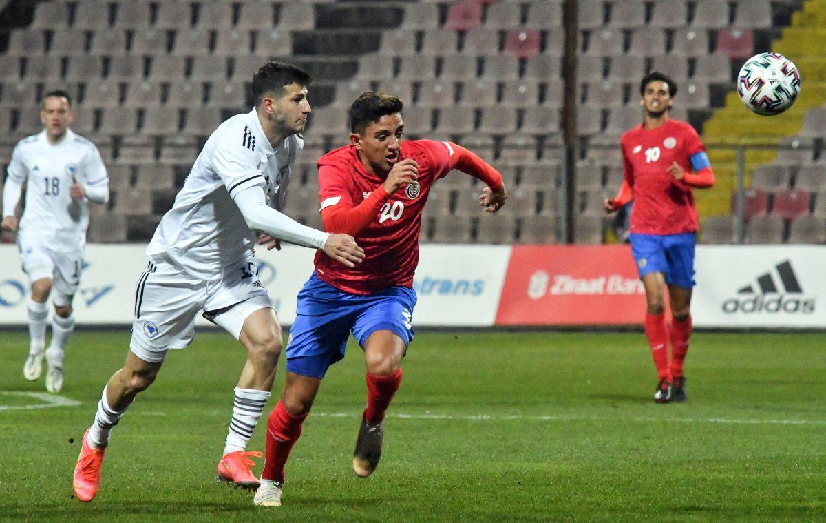 Costa Rica saca empate ante selección alternativa de Bosnia y Herzegovina
