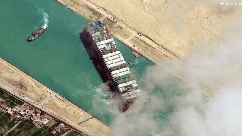 La multimillonaria compensación que exige Egipto para devolver el carguero Ever Given a sus dueños