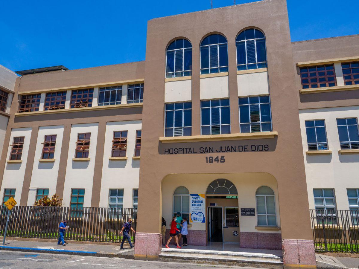 Hospital San Juan de Dios reporta este año el tercer brote de covid-19 en salones de pacientes