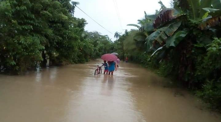 90 comunidades impactadas por las lluvias: tres cantones limonenses son los más afectados