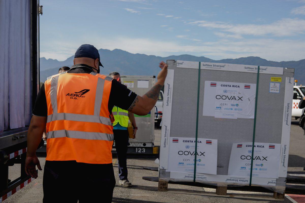Atrasos de Covax se extenderán hasta 2022: Costa Rica solo ha recibido 13% de su compra
