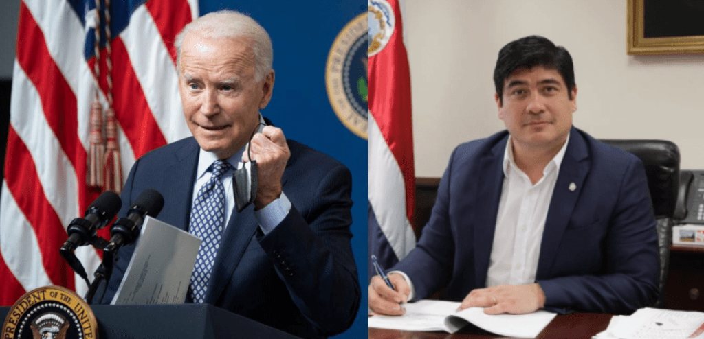 Biden invita al país a su Cumbre Climática pero presidente Alvarado sigue quedando fuera