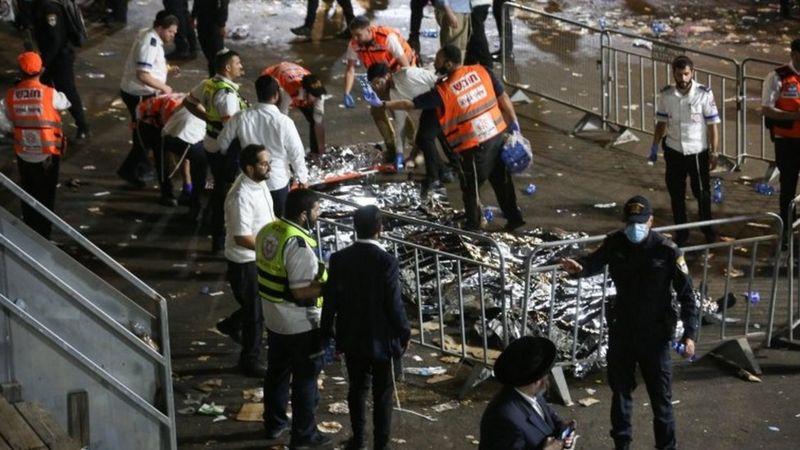 Estampida en Israel: al menos 44 muertos durante un festival religioso