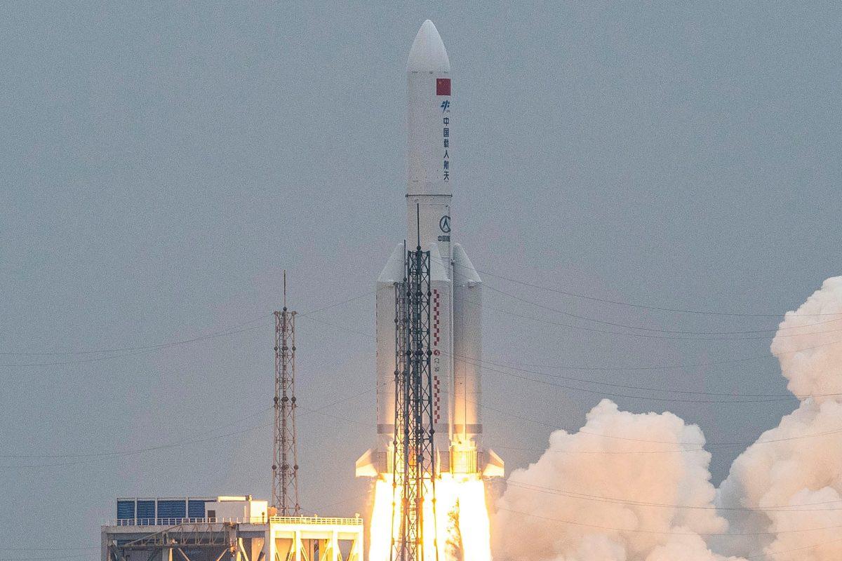 Cohete de China surcó el cielo de Costa Rica en su viaje descontrolado
