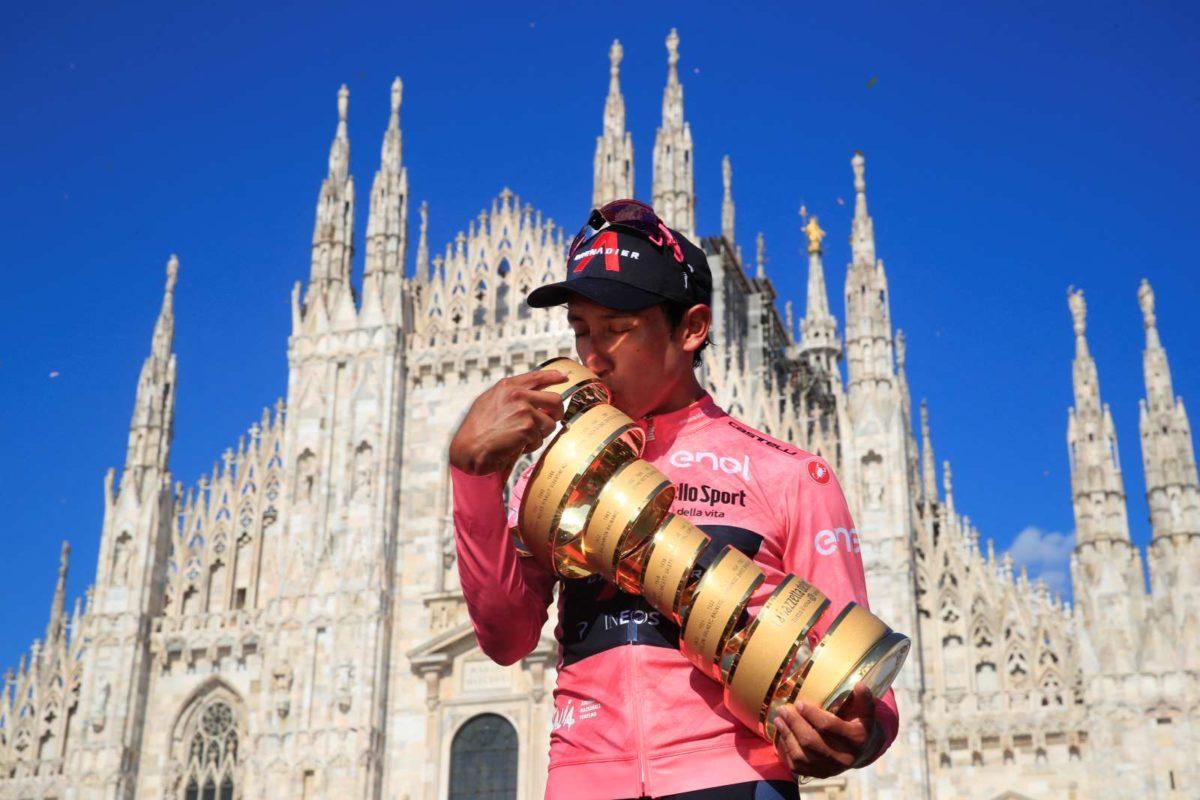 Colombiano Egan Bernal conquistó el Giro de Italia