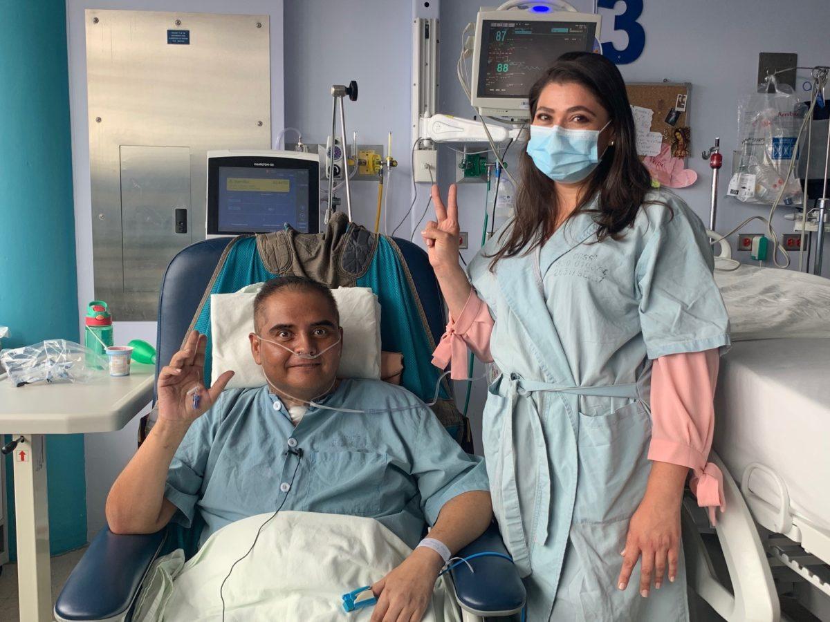 Paciente con covid estuvo 4 meses unido a un pulmón artificial en Cartago