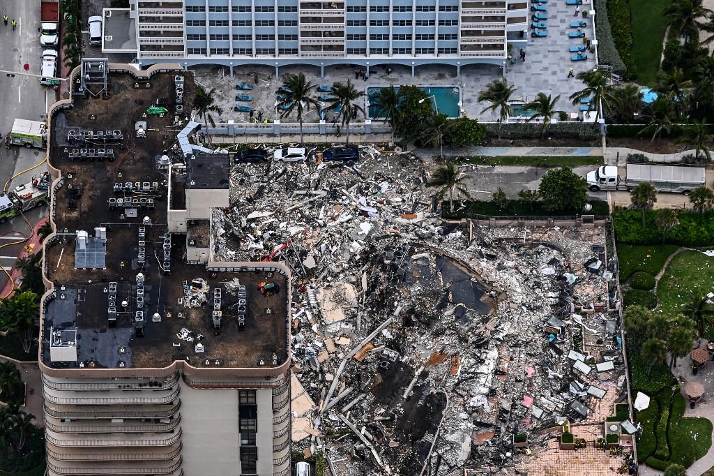 No se reportan ticos afectados por derrumbe en Miami