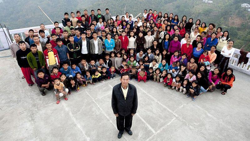 Muere la cabeza de la “familia más grande del mundo”: tenía 38 esposas y 89 hijos