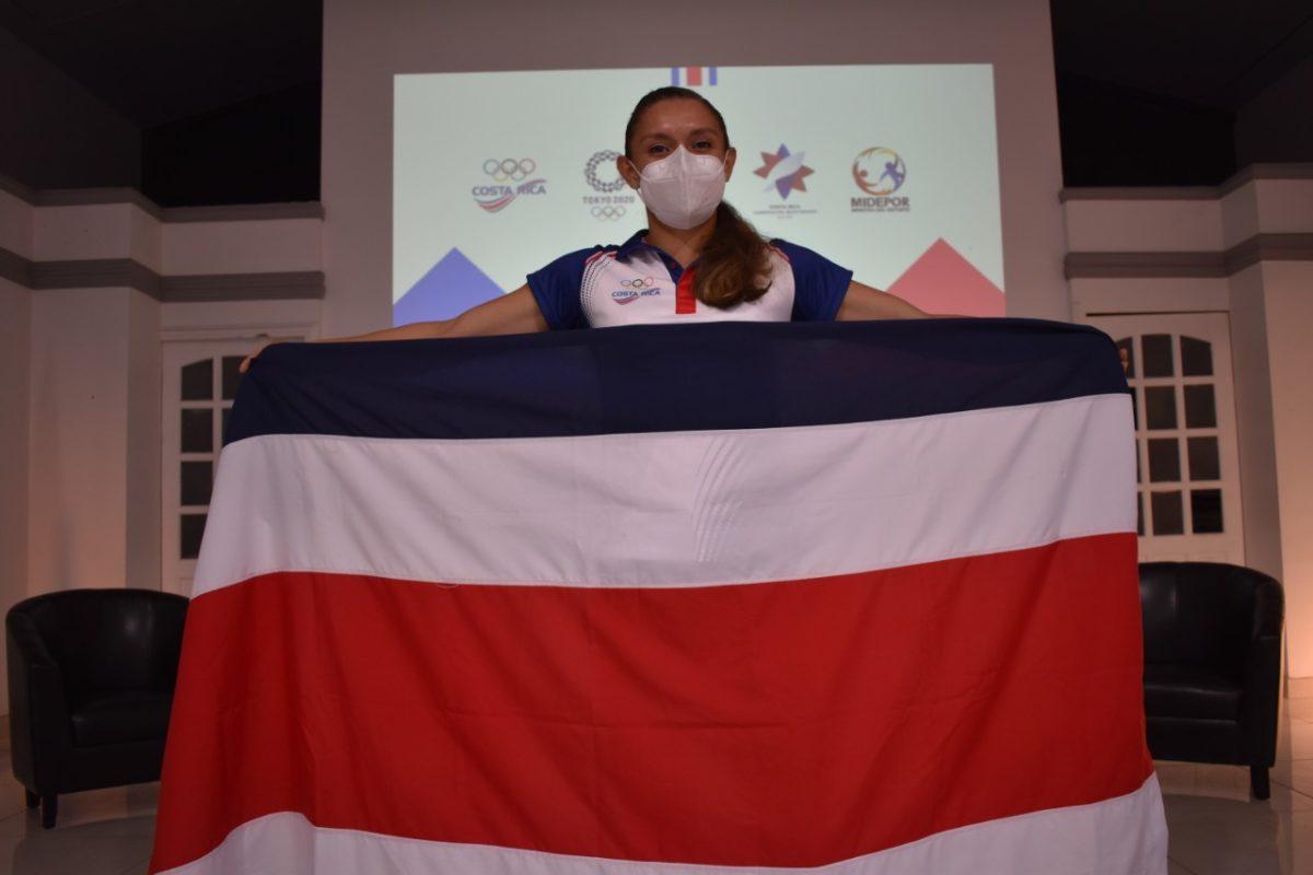 Andrea Vargas será la abanderada de Costa Rica en los Juegos Olímpicos