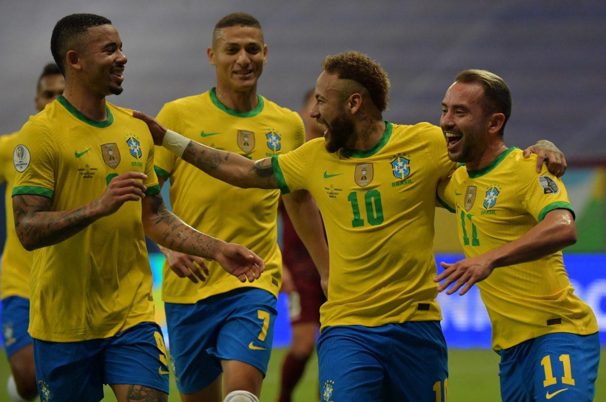 Brasil arranca goleando en la Copa América