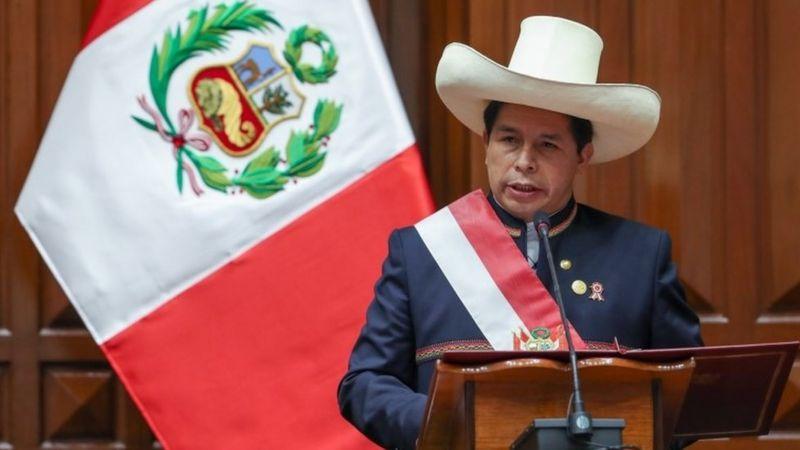5 mensajes clave del discurso de Pedro Castillo en su toma de posesión como presidente de Perú