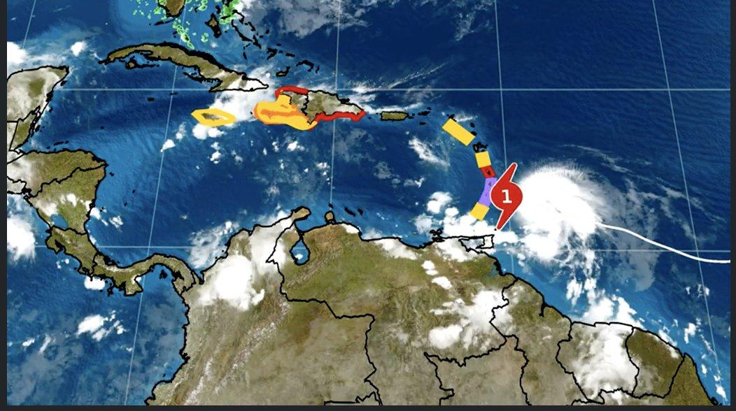Onda tropical y huracán Elsa provocarán lluvias en Costa Rica