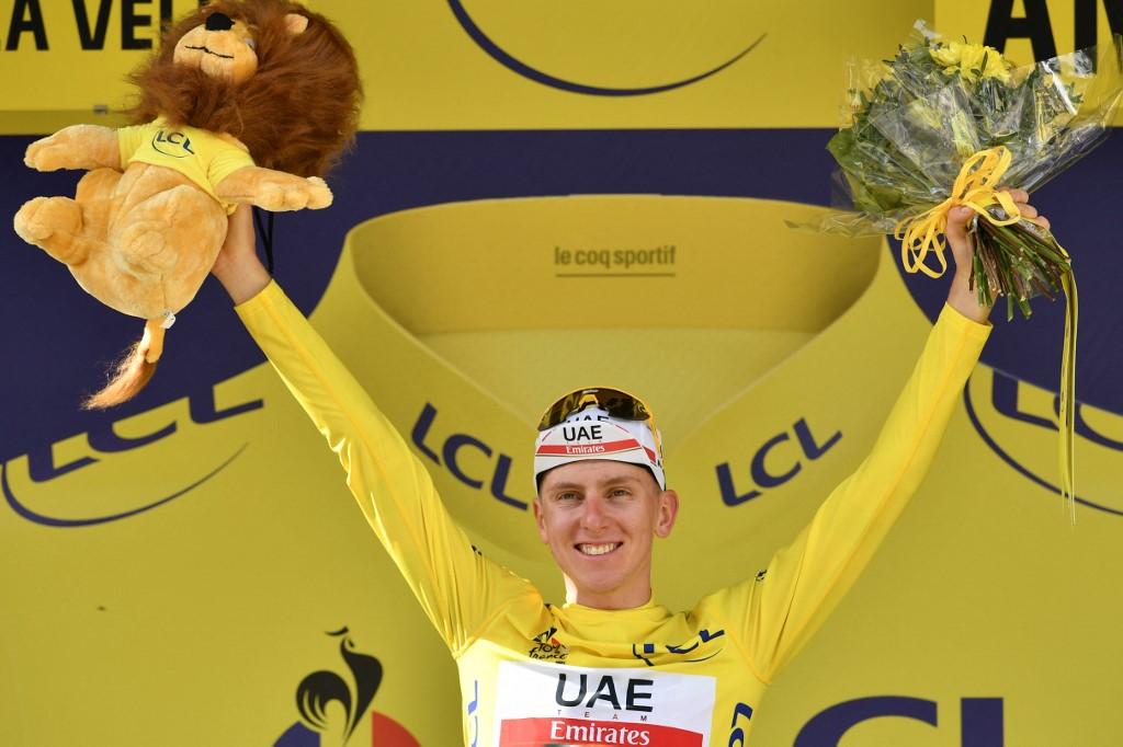 Pogacar firme como líder del Tour de Francia tras primera etapa en Pirineos