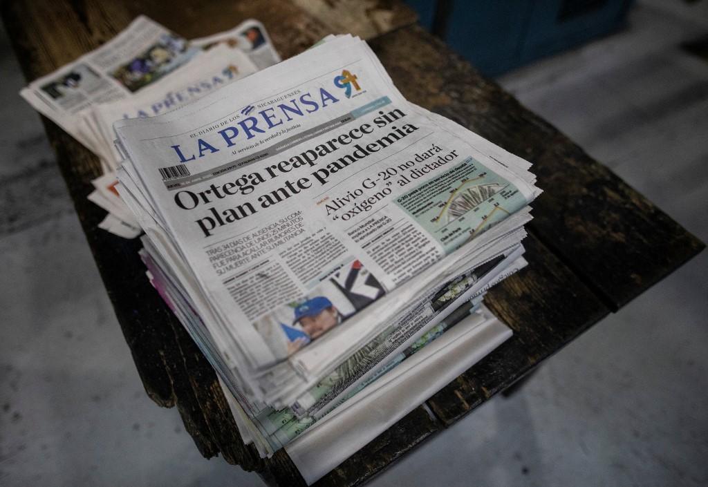 Diario ‘La Prensa’ suspende edición impresa en Nicaragua por “secuestro” de papel