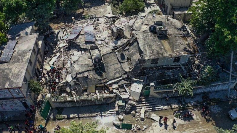 Haití: imágenes de la destrucción causada por el sismo que deja 304 muertos