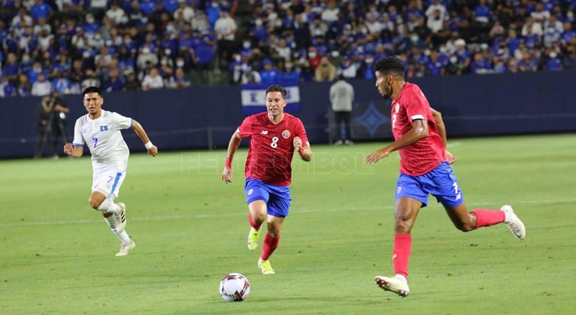 Costa Rica se fue en blanco en amistoso con El Salvador