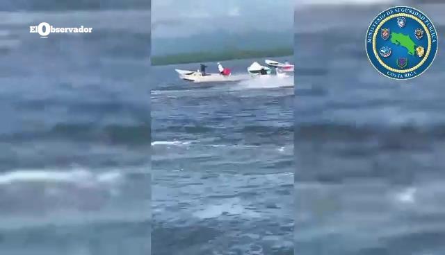 Guardacostas fueron atacados por presuntos pescadores en el golfo de Nicoya