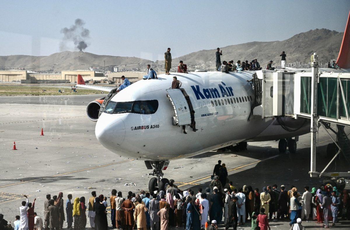 Talibanes Afganistán - Kabul aeropuerto