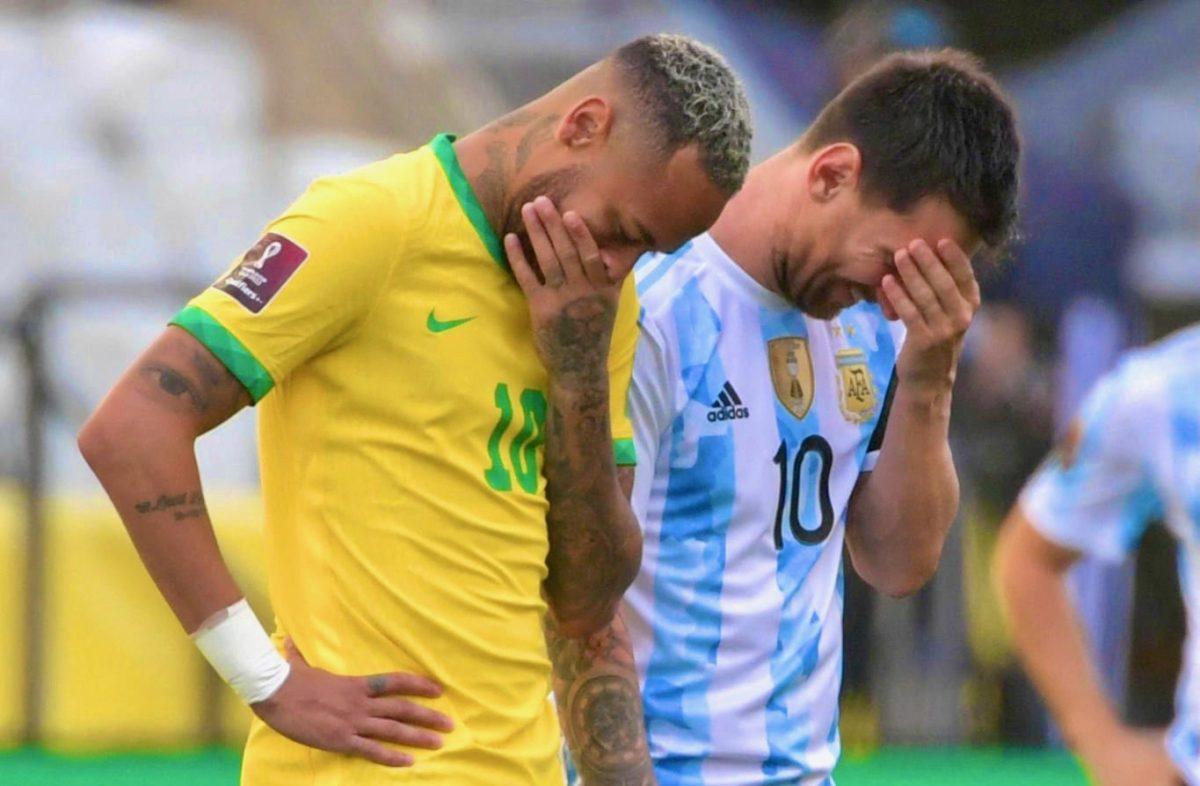El clásico Brasil vs Argentina se suspendió por violación de protocolos anticovid