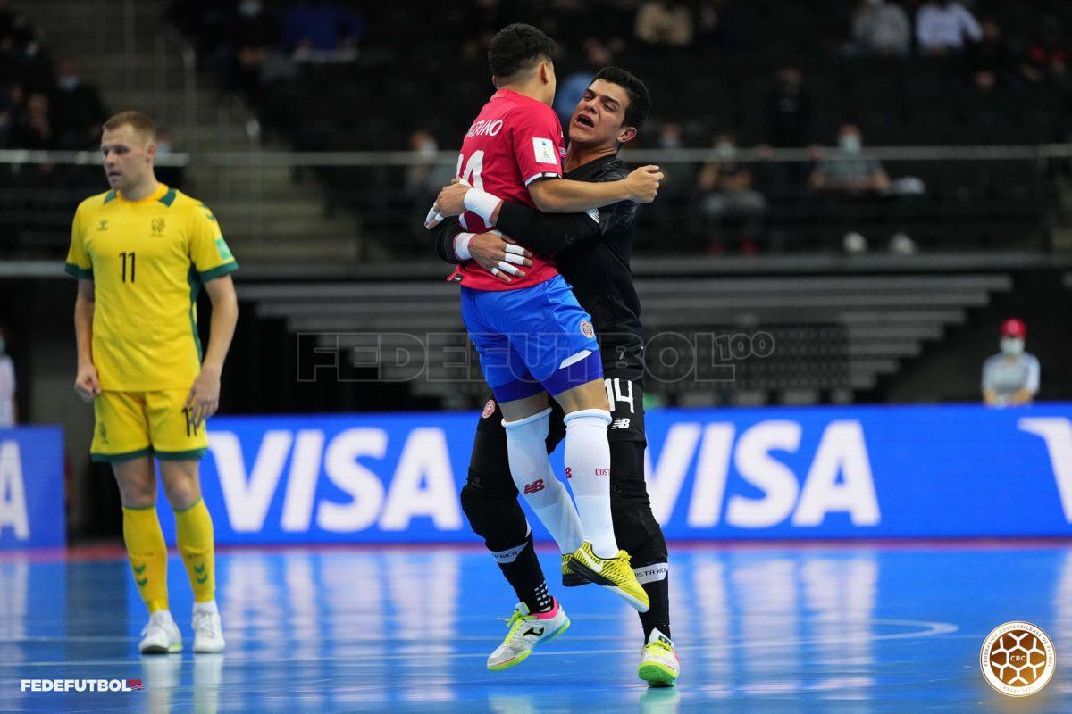 La Sele de Futsala de Costa Rica venció 6 a 2 a Lituania; ahora a esperar el “milagro”