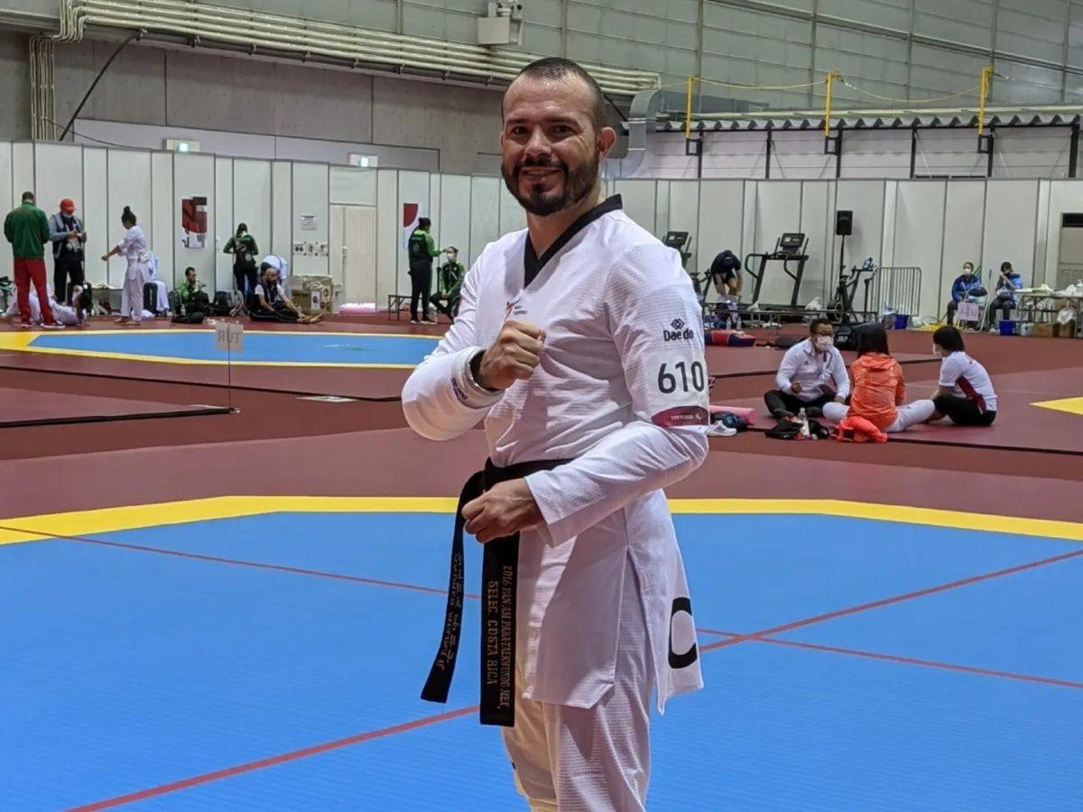 Andrés Molina quedó a las puertas del bronce en el parataekwondo