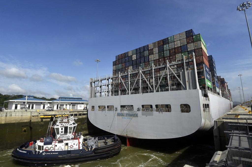 Canal de Panamá bate récord de carga pese a crisis global en cadena de suministros