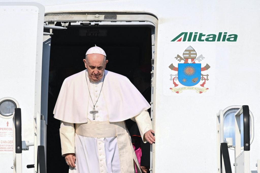 Papa Francisco Alitalia
