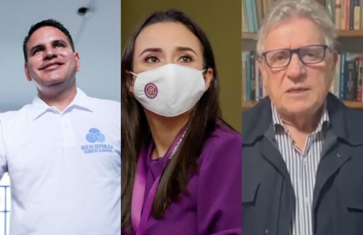 Fabricio Alvarado, Rolando Araya y Natalia Díaz ya tienen el aval para elecciones