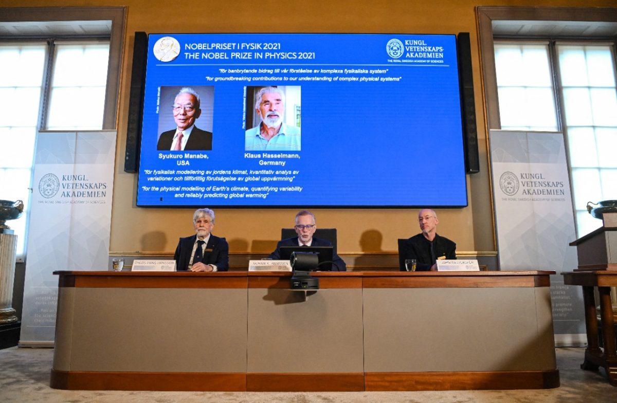 Dos expertos en el clima y un teórico italiano ganan el Nobel de Física