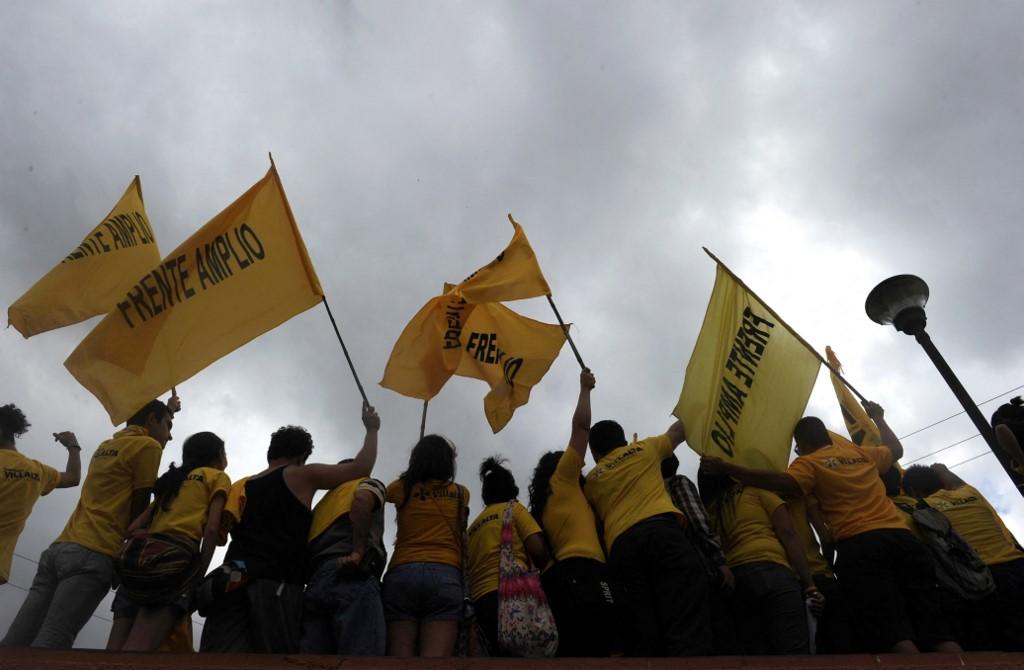 46 candidatos a diputados del Frente Amplio destacan en su currículum haber participado en marchas y huelgas
