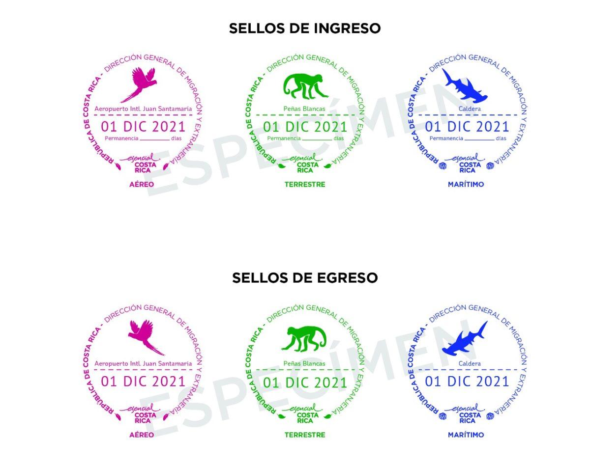 Migración estrena sellos para pasaportes inspirados en fauna local