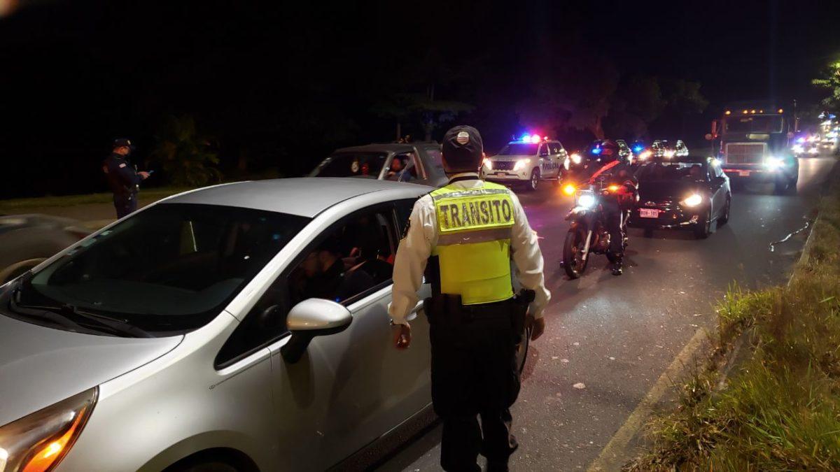 Restricción vehicular nocturna en Costa Rica vuelve a regir este lunes a partir de la medianoche
