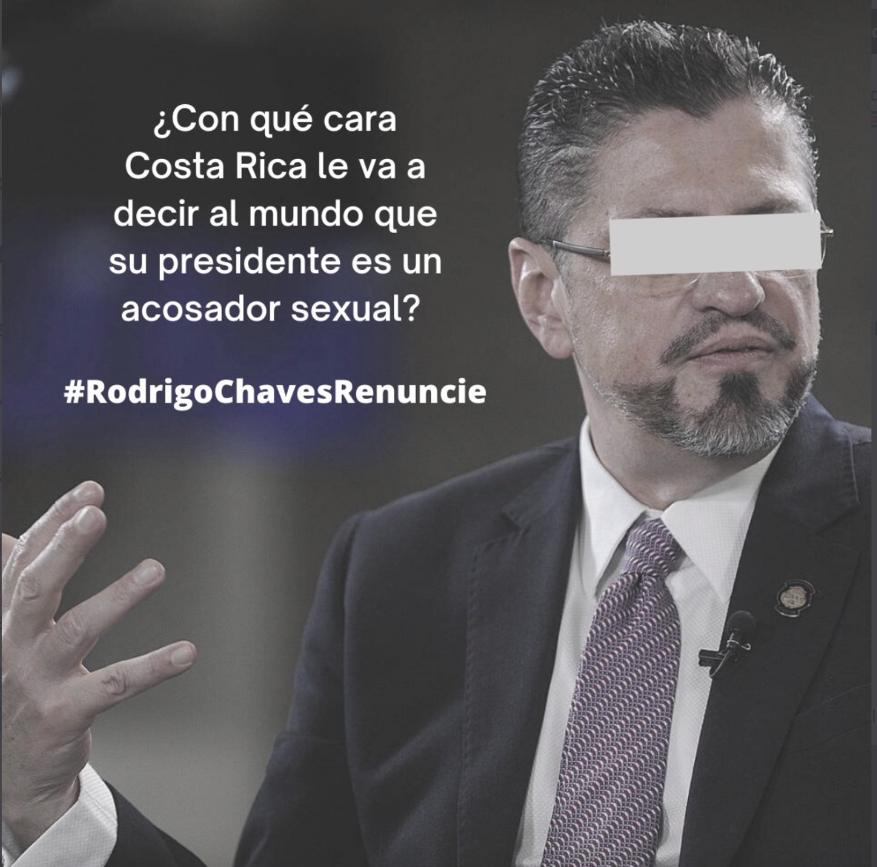 #RodrigoChavesRenuncie: Campaña en redes pide al candidato dejar su aspiración presidencial