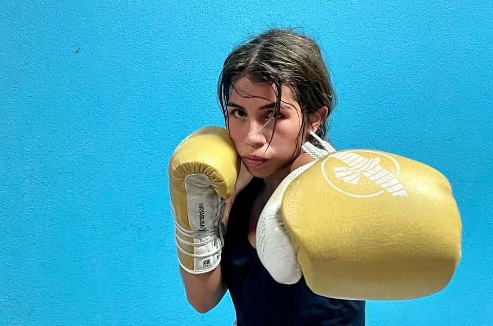 Hermana de la boxeadora Yokasta Valle sigue los pasos de la campeona mundial