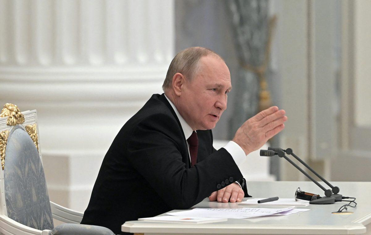 Putin reconoce la independencia de los territorios separatistas prorrusos en Ucrania