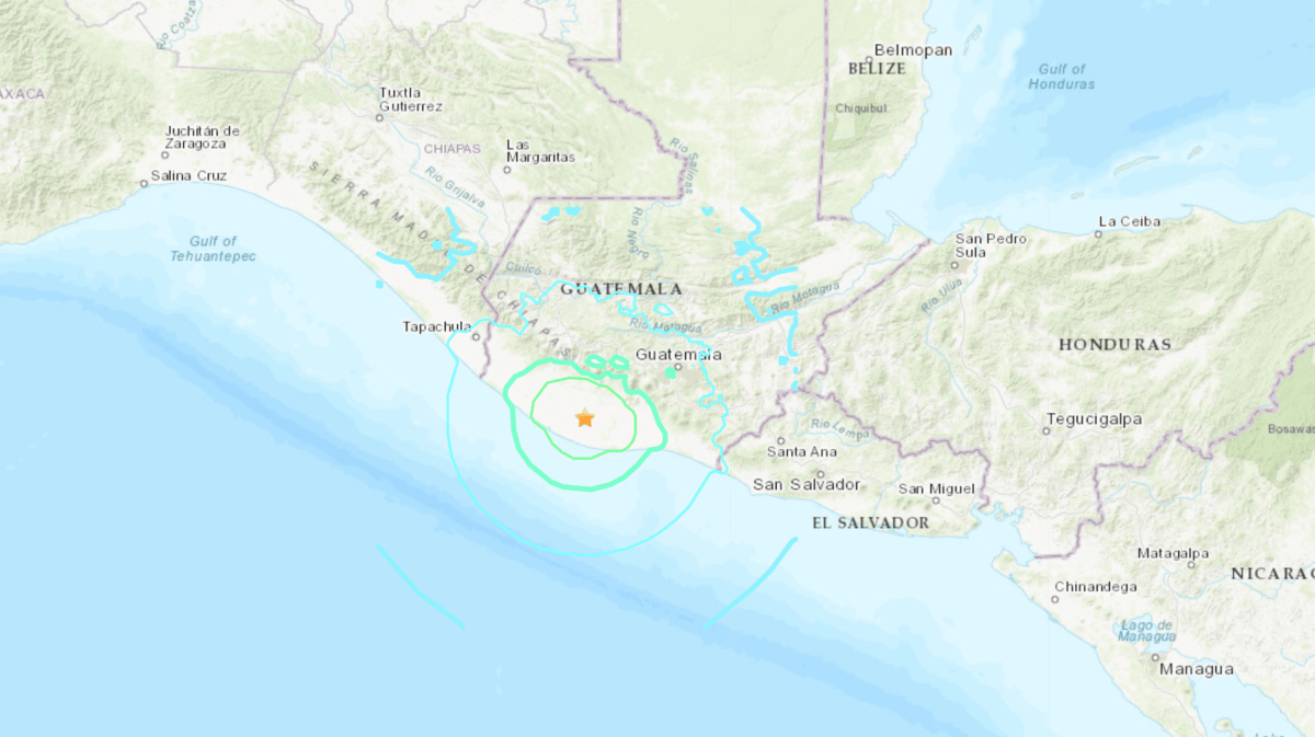 Terremoto de magnitud 6,2 sacude Guatemala y provoca daños materiales