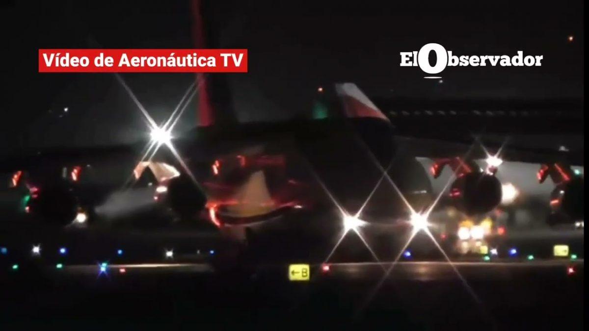Video| Así fue la emotiva llegada del carguero Antonov AV-124 con 19 tripulantes ucranianos al Juan Santamaría