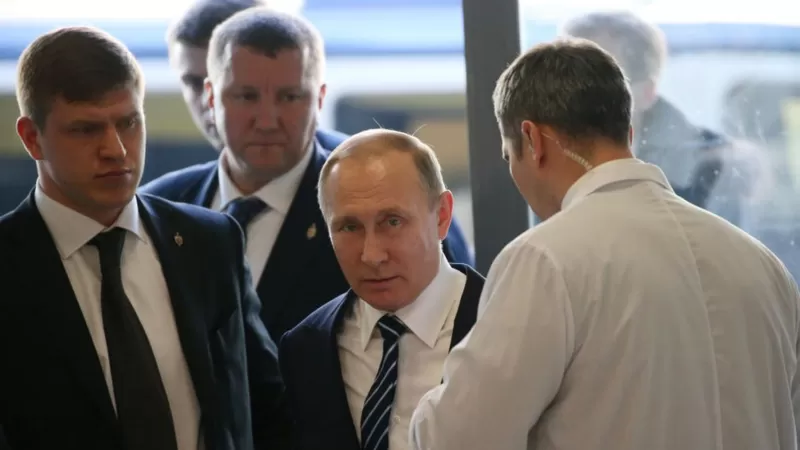 Rusia-Ucrania: las extremas medidas de seguridad que buscan proteger al presidente Putin