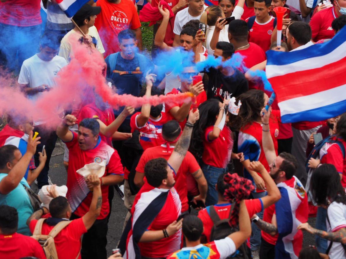 Carroza y desfile para la Selección Nacional en su arribo a Costa Rica