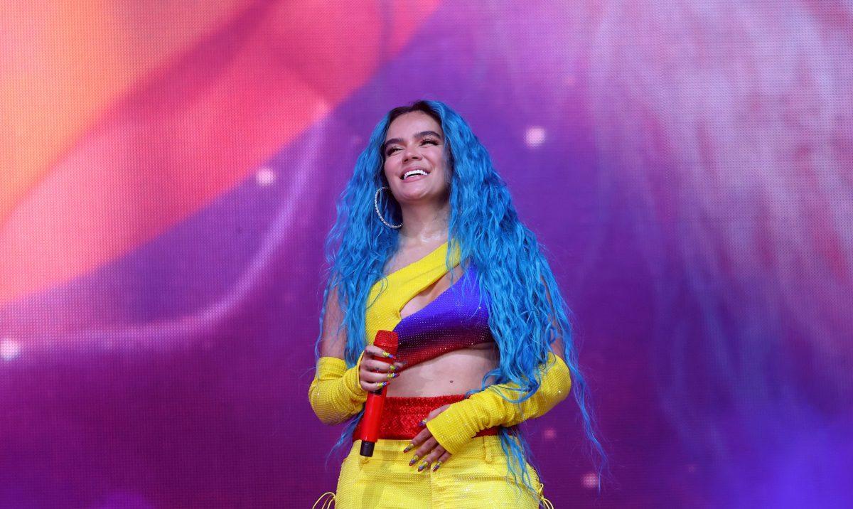 Video | Karol G sorprendió en su más reciente concierto en México al cantar con Anahí