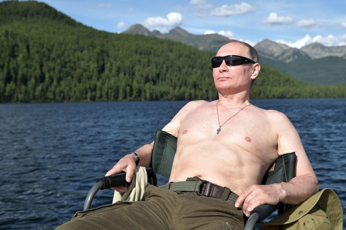 La respuesta de Putin a las burlas de los líderes del G7 por sus fotos sin camisa