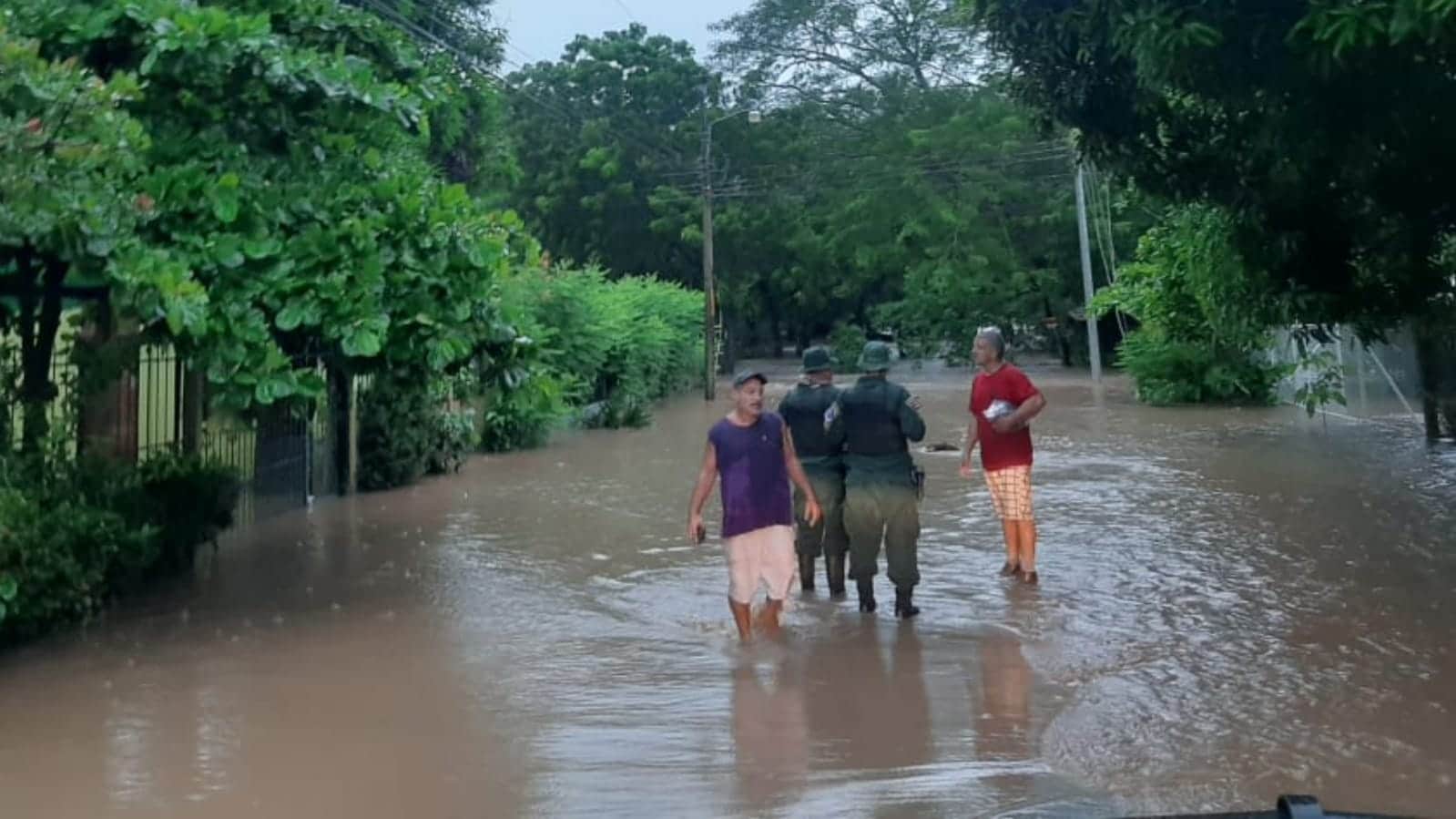 Tormenta Bonnie generó en dos días las lluvias de un mes en Guanacaste