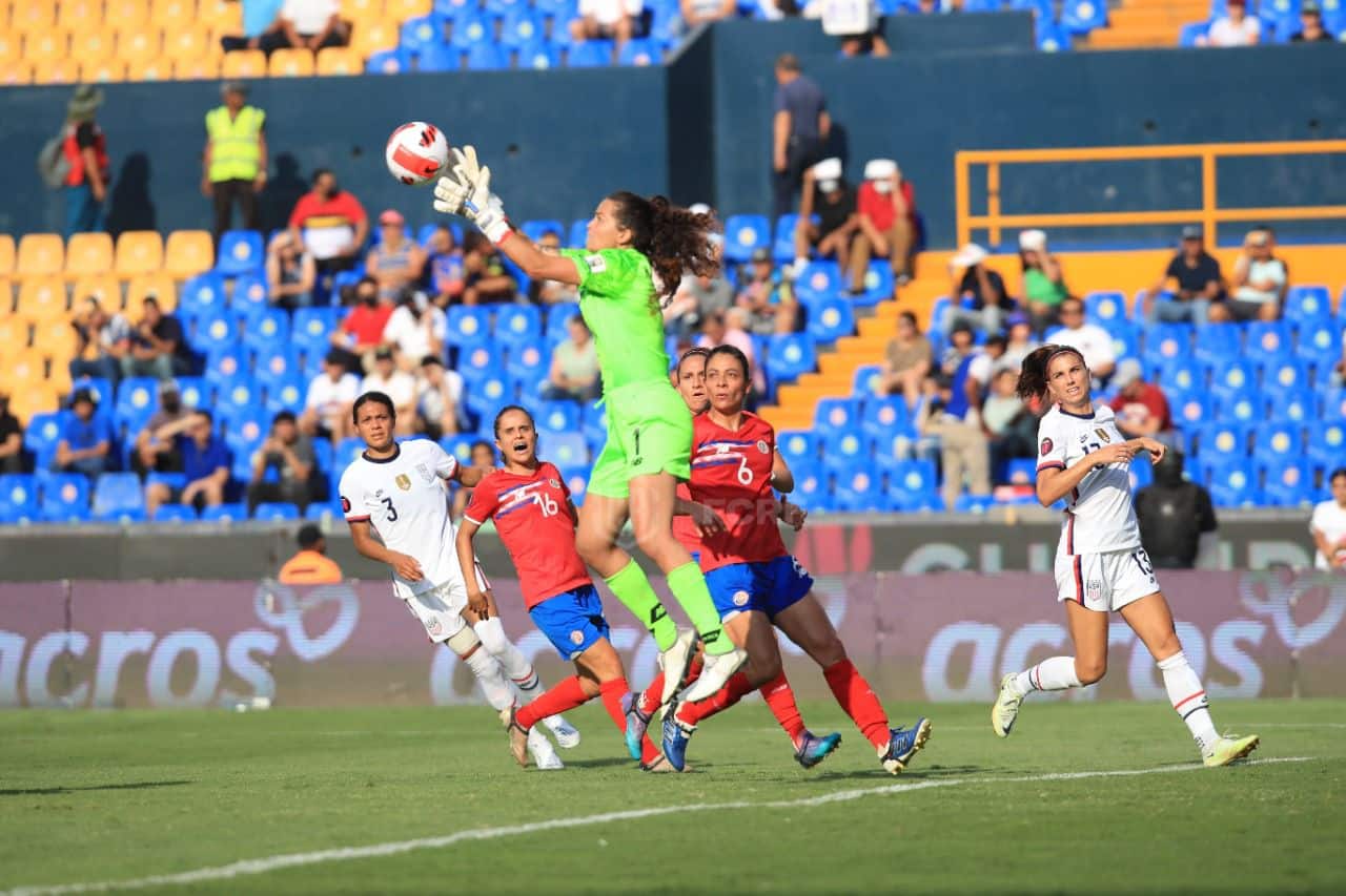 Sele femenina de Costa Rica cae ante Estados Unidos; disputará tercer lugar el próximo lunes