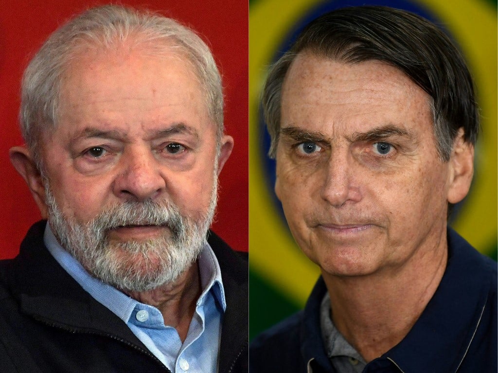 Lula y Bolsonaro son esperados para primer debate electoral en Brasil