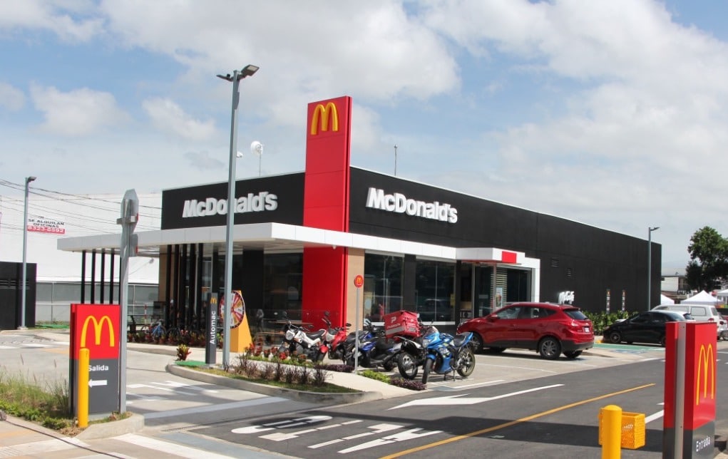 McDonald’s abre en Costa Rica su segundo restaurante ‘sustentable’; genera 50 nuevos empleos