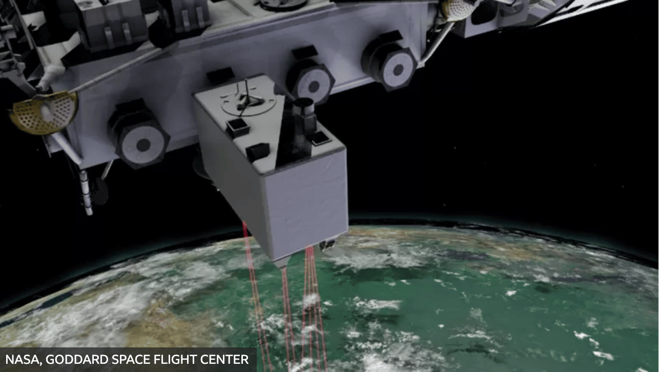Por qué la NASA dispara rayos láser a los árboles desde la Estación Espacial Internacional