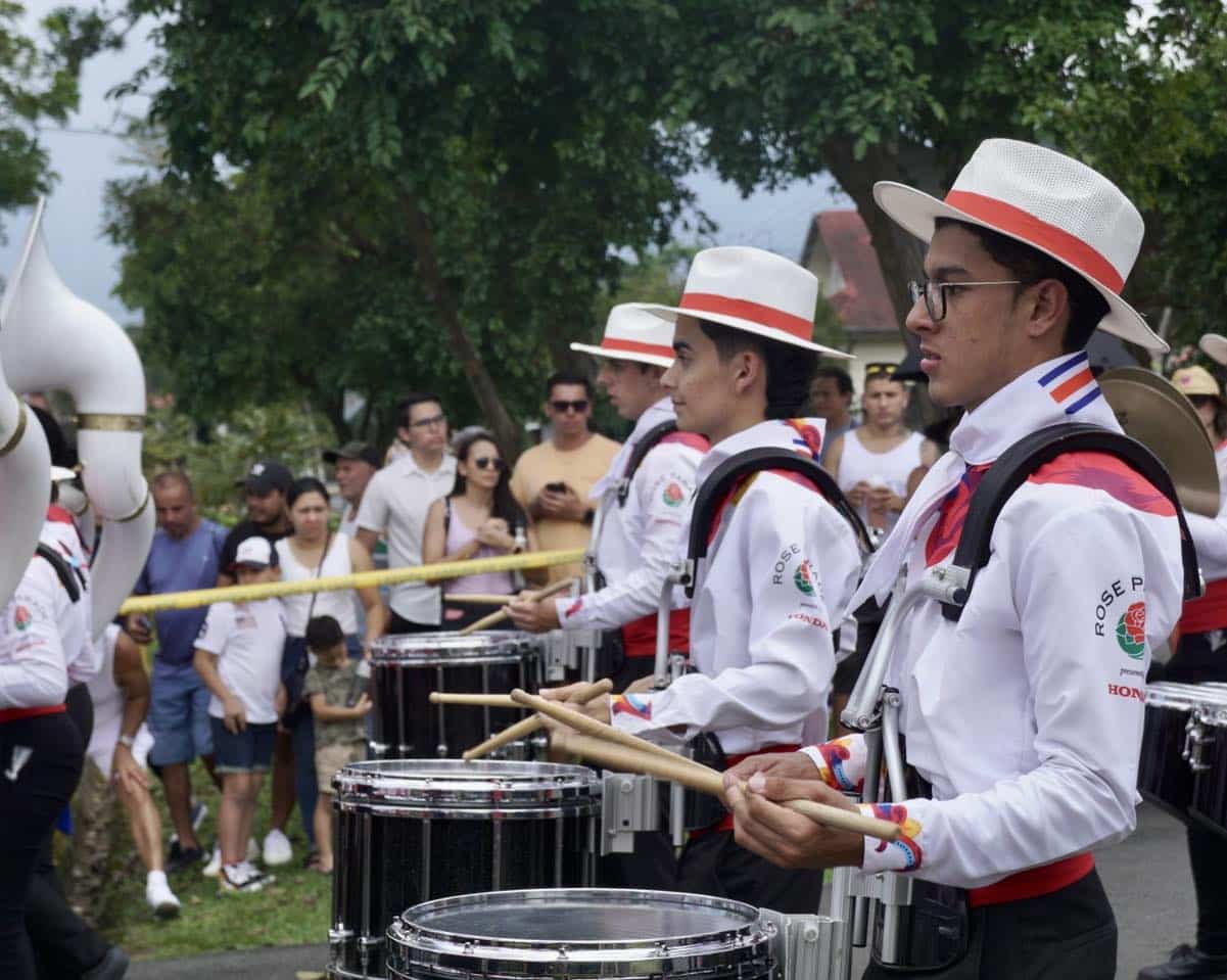 Banda Municipal de Zarcero participará en el Desfile de las Rosas del 2024