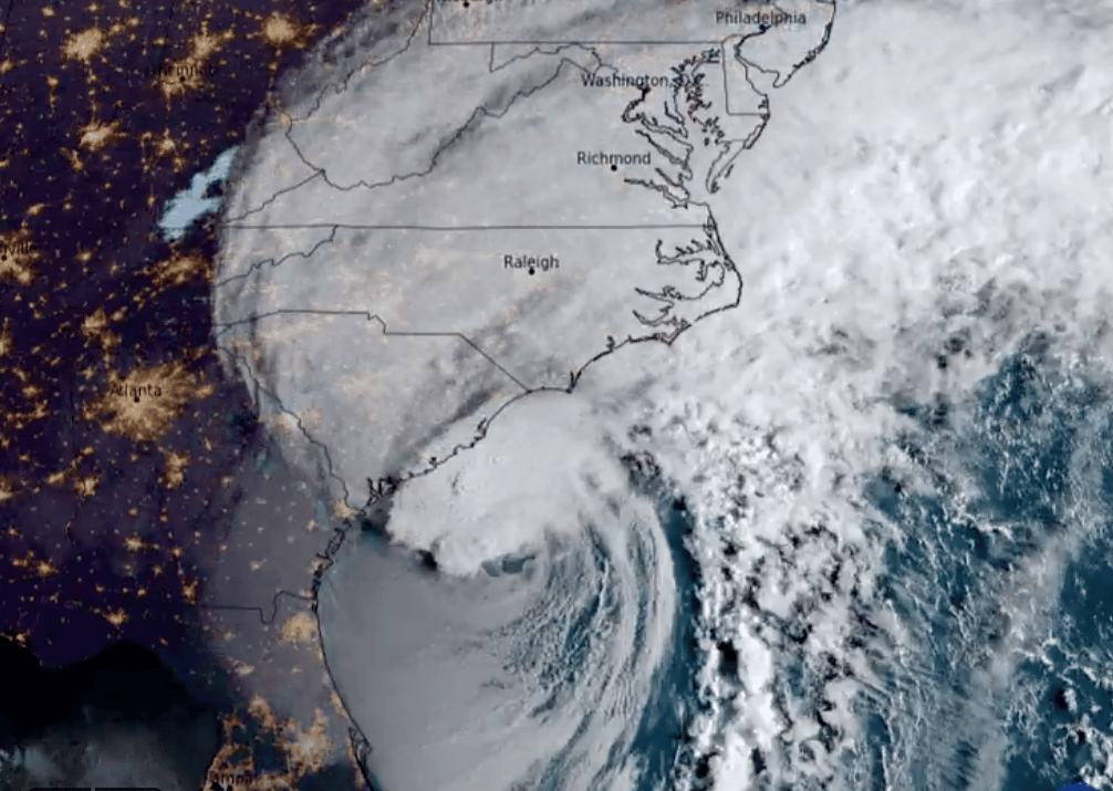 Huracán Ian visto desde el espacio: así se ve el ciclón en su camino hacia las Carolinas